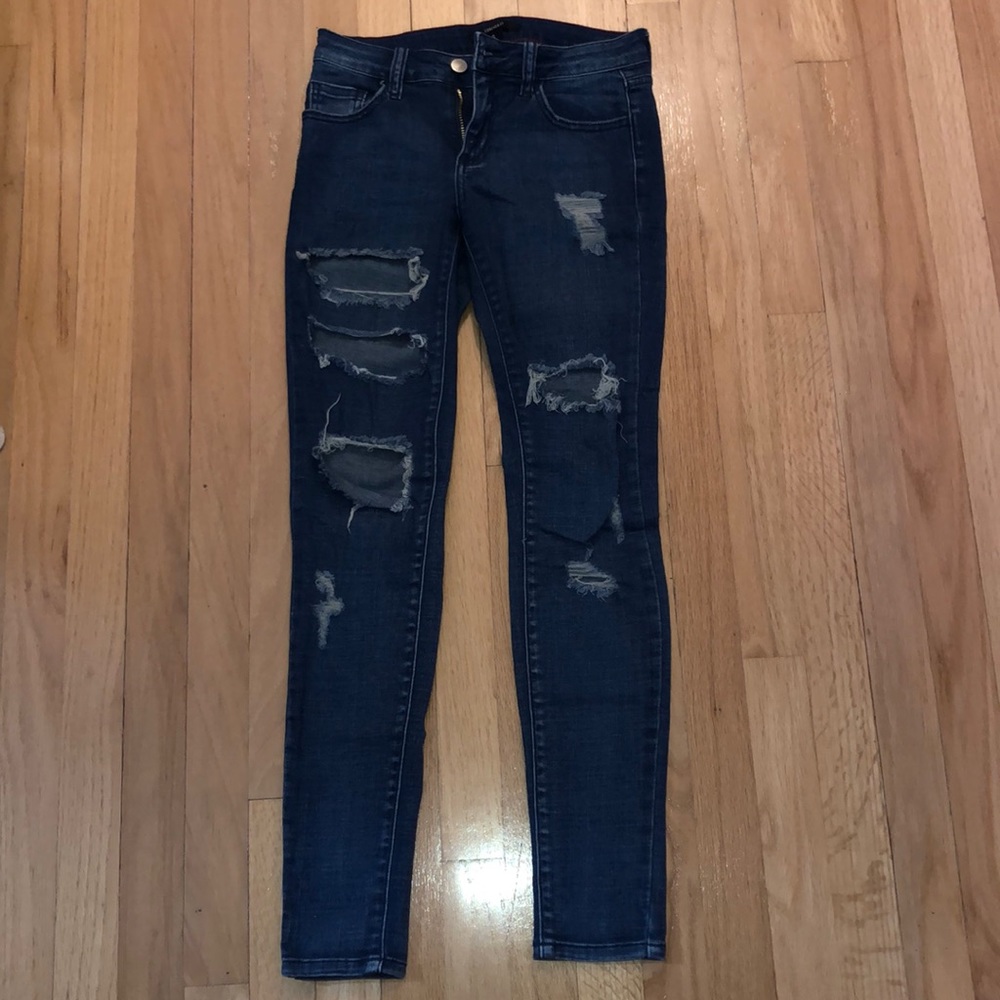 Pacsun distressed skinny jeans